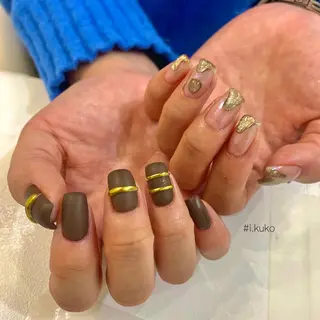 ショート ネイル Chipieee Ikukoのネイルデザイン