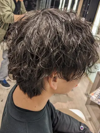 パーマ 小川 健治✨のヘアスタイル