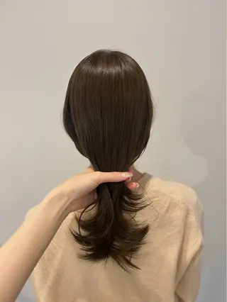 カラー KANA /カラーモデル/岡崎のヘアスタイル