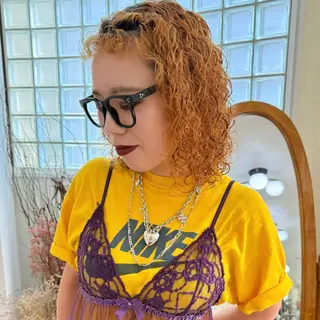 ミディアム パーマ －LOMARLIE－ YUKIのヘアスタイル