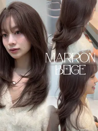 ロング カラー COALL nex the salon所属・Riria✨ レイヤーカットのヘアスタイル