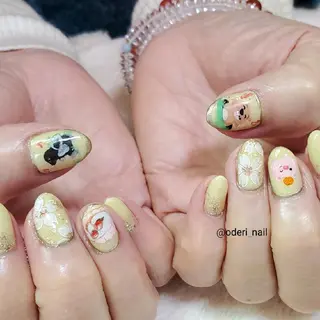ネイル おで@ oderi_nailのネイルデザイン