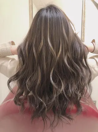ロング カラー YURI ✨のヘアスタイル