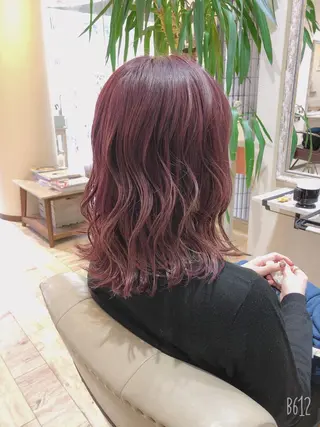 ミディアム カラー 【垢抜け大人髪】 TIARA西山のヘアスタイル