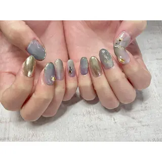 ネイル 𖡼 yumenoのネイルデザイン