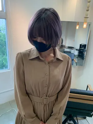 ショート カラー 船津武俊 フナツタケトシのヘアスタイル