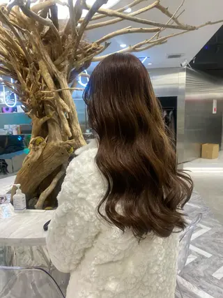 ロング カラー emu所属・けいこ🍊ニュアンス ネイル/個性派ネイルのネイルデザイン