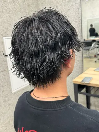 メンズ WERULE pivot cross店所属・髪質改善/岡﨑 亮のヘアスタイル