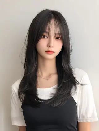 ロング 髪質改善✨レイヤー カット✂︎松澤日菜のヘアスタイル