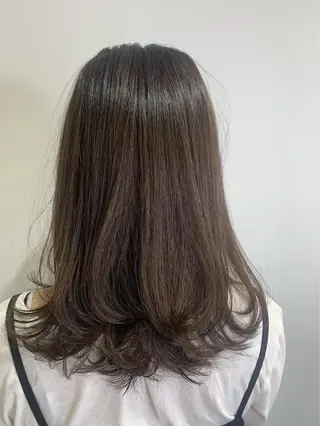 ミディアム ヘアアレンジ 近藤千翔🩵 髪質改善Periodのエステ・リラクイメージ