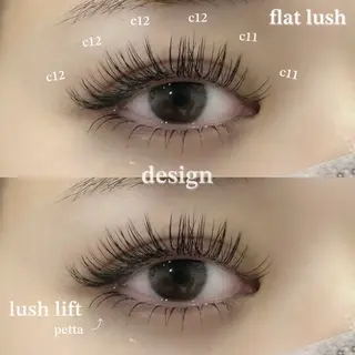 マツエク・マツパ EYELA uenoのマツエク・マツパデザイン