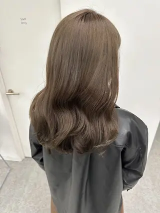 ミディアム カラー パーマ *🌐銀座 ACADEMY🌐のヘアスタイル