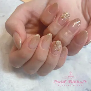 ネイル ネイルリボン 石田のネイルデザイン