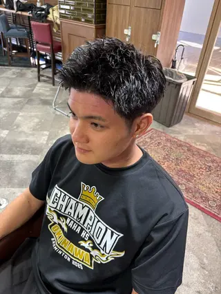 ショート growth天神所属・彌永 燈亜のヘアスタイル