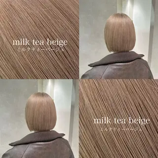 ミディアム カラー regalo 森重ユウのヘアスタイル