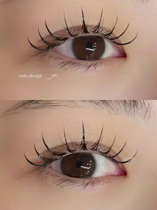 マツエク・マツパ betty kanonのマツエク・マツパデザイン