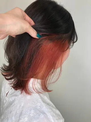 ミディアム カラー JILL by GiseL/天神のヘアスタイル