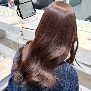 ロング カラー 髪質改善/縮毛矯正 /アレンジ🌙あまにのヘアスタイル