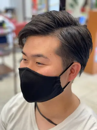 ショート メンズ 翠川 靖のヘアスタイル