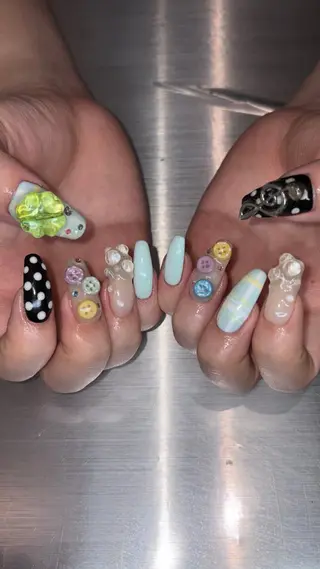 ネイル 👽個性派ネイル🎀 komachiのマツエク・マツパデザイン