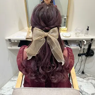 ロング 京都着物レンタル　なごみの輪所属・京都着物レンタル なごみの輪のヘアスタイル