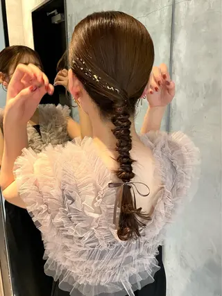 ロング ヘアセット/透明感 カラー/MIHO♡のヘアスタイル