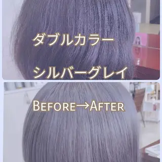 ショート カラー パーマ メンズ キッズ マツエク・マツパ sara 荒井店のヘアスタイル