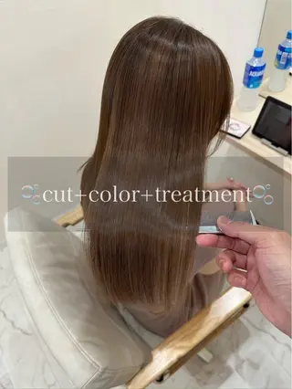 ロング Zina 蓮/博多 /艶髪/髪質改善特化のヘアスタイル