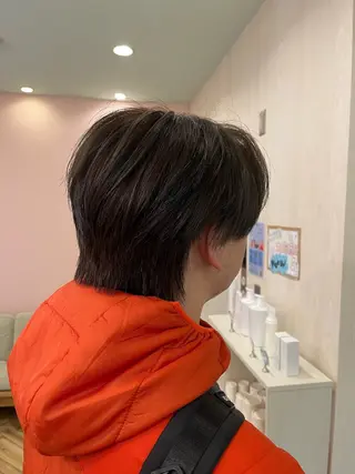 ショート カラー パーマ メンズ ️️髪質改善✨ミニモ 学割/Hina💖のヘアスタイル