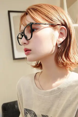 ミディアム カラー ブリーチ職人/ shori/店舗代表のヘアスタイル