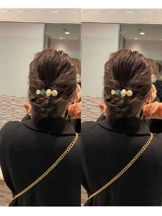 ロング カラー 🫧ふくだ りな 🕊のヘアスタイル