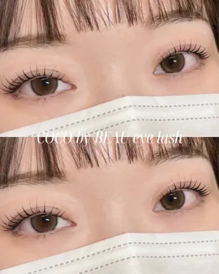 マツエク・マツパ COCO  by BEAU eye lash 栗東所属・COCO 神崎のマツエク・マツパデザイン