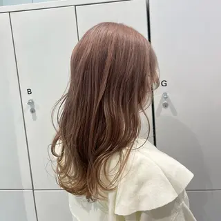 セミロング カラー Kurume／ NORA UMEDAのヘアスタイル