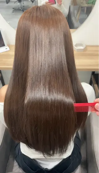 ロング カラー Agu hair TENOE大宮氷川参道店所属・☀️透明感艶感カラー 増田魁土☀️のヘアスタイル