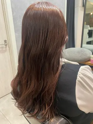 ロング StellA所属・MIZUKI/町田/ ハイトーンカラーのヘアスタイル