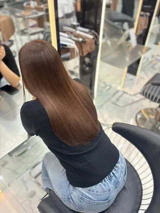 ロング カラー Lapis渋谷本店 himenaのヘアスタイル