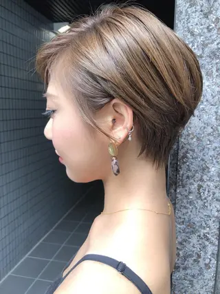 ショート カノンバイフラミューム所属・ショートは任せて ミヤザキのヘアスタイル