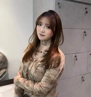 ロング 吉村 駿佑のヘアスタイル