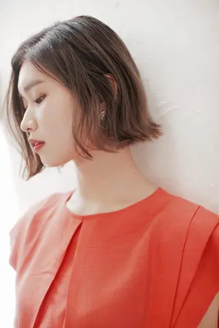 ミディアム 心斎橋 女性 スタイリスト  大阪のヘアスタイル