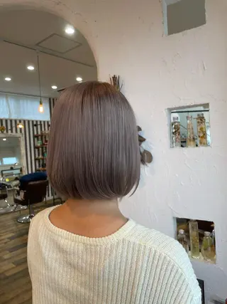 ショート カラー 🌸小掛🌸 豊橋外国人風カラーのヘアスタイル