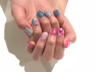 ネイル 舞田 苑香のネイルデザイン