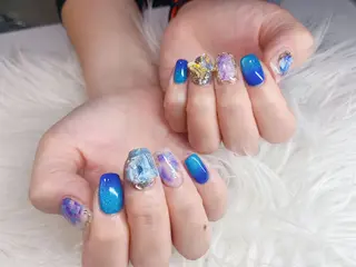 ネイル 長さだし専門店 M2　rikaのネイルデザイン