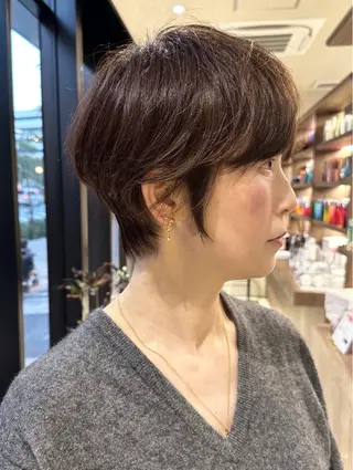 ショート GIEN 西宮ガーデンズプラス所属・中尾 碧斗のヘアスタイル