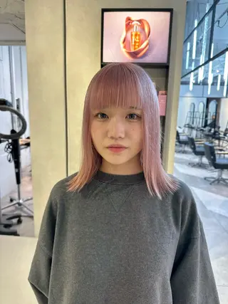 カラー ハイトーン特化 pepe🎀のヘアスタイル