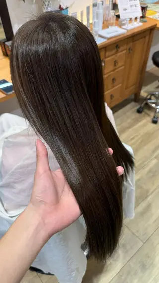 ミディアム カラー 山脇 郁叶のヘアスタイル