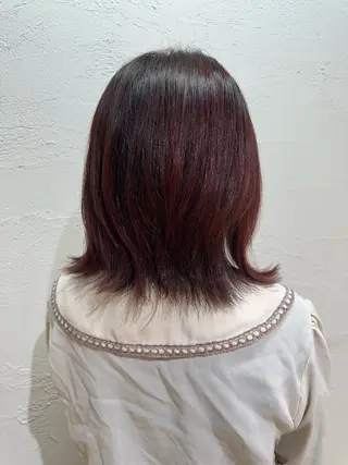 ミディアム ブリーチカラーボブ sayo🧸🤎のヘアスタイル