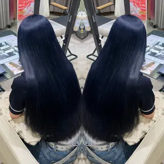 ロング カラー 🦋美髪／エクステ 🦋アベイクミのヘアスタイル