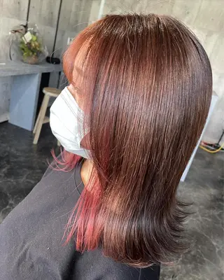 カラー 👾TAMURA MAAYA👾のヘアスタイル