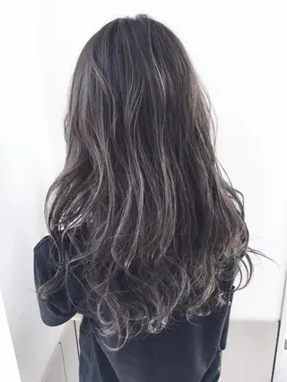 セミロング カラー MERu所属・MERu/高橋裕之 /レイヤー/艶カラーのヘアスタイル