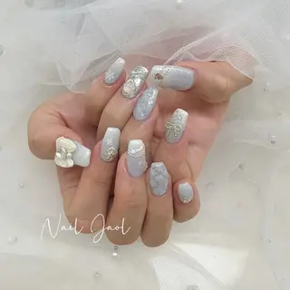 セミロング nail jaol池袋店所属・ネイルJaol 池袋のネイルデザイン